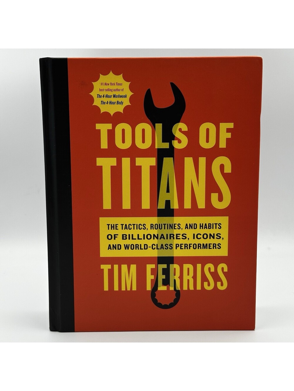 Tim Ferriss Tools Of Titans Hardcover Book 2017 Habits Billionaires Icons